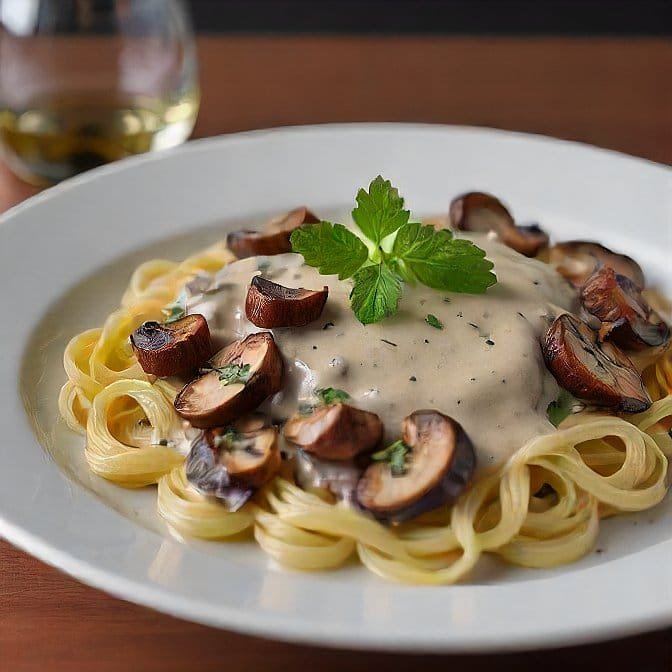 Mushroom Cream Sauce 2