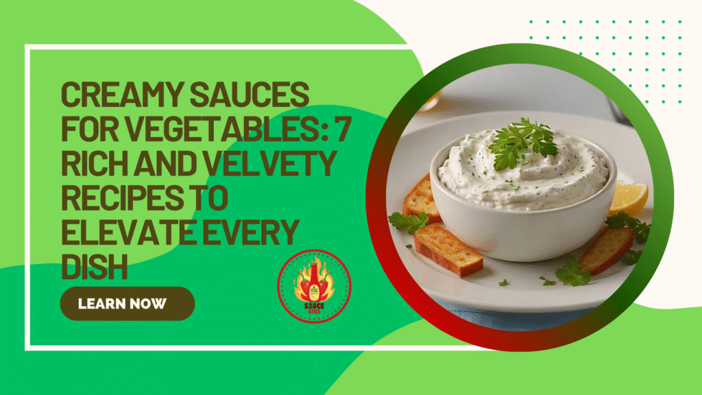 Creamy Sauces for Vegetables: 7 Rich and Velvety Recipes to Elevate Every Dish